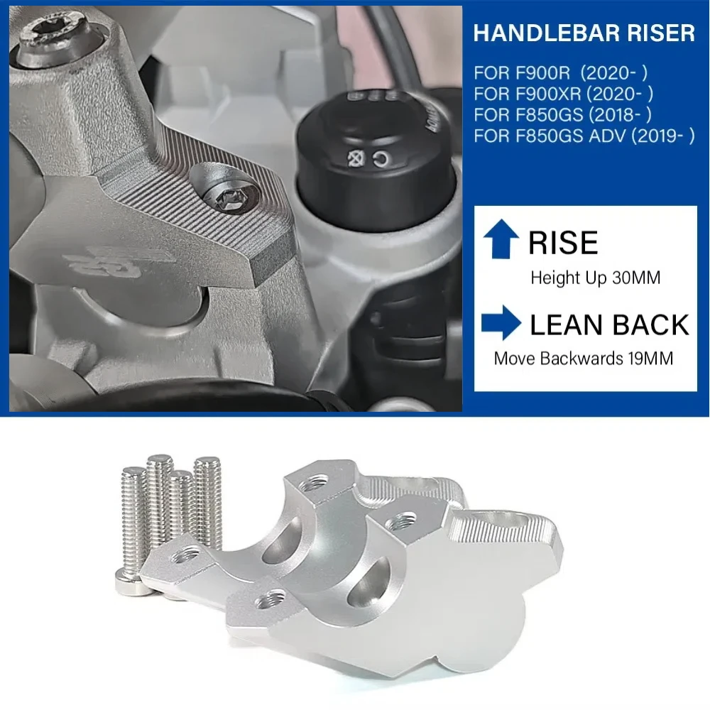 Motorcycle HandleBar Riser Clamp Extend Heightening For BMW F900 F900R F900XR F850GS F 850 GS ADV F850 Adventure Accessories
Motorcycle HandleBar Riser Clamp Extend Heightening For BMW F900 F900R F900XR F850GS F 850 GS ADV F850 Adventure Accessories