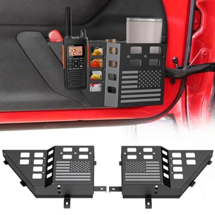 Upgraded Metal Front Door Pocket Storage Box for Jeep Wrangler JK JKU 2018 2017 2016 2015 2014 2013-2007 2/4 Door Accessories,
Upgraded Metal Front Door Pocket Storage Box for Jeep Wrangler JK JKU 2018 2017 2016 2015 2014 2013-2007 2/4 Door Accessories,