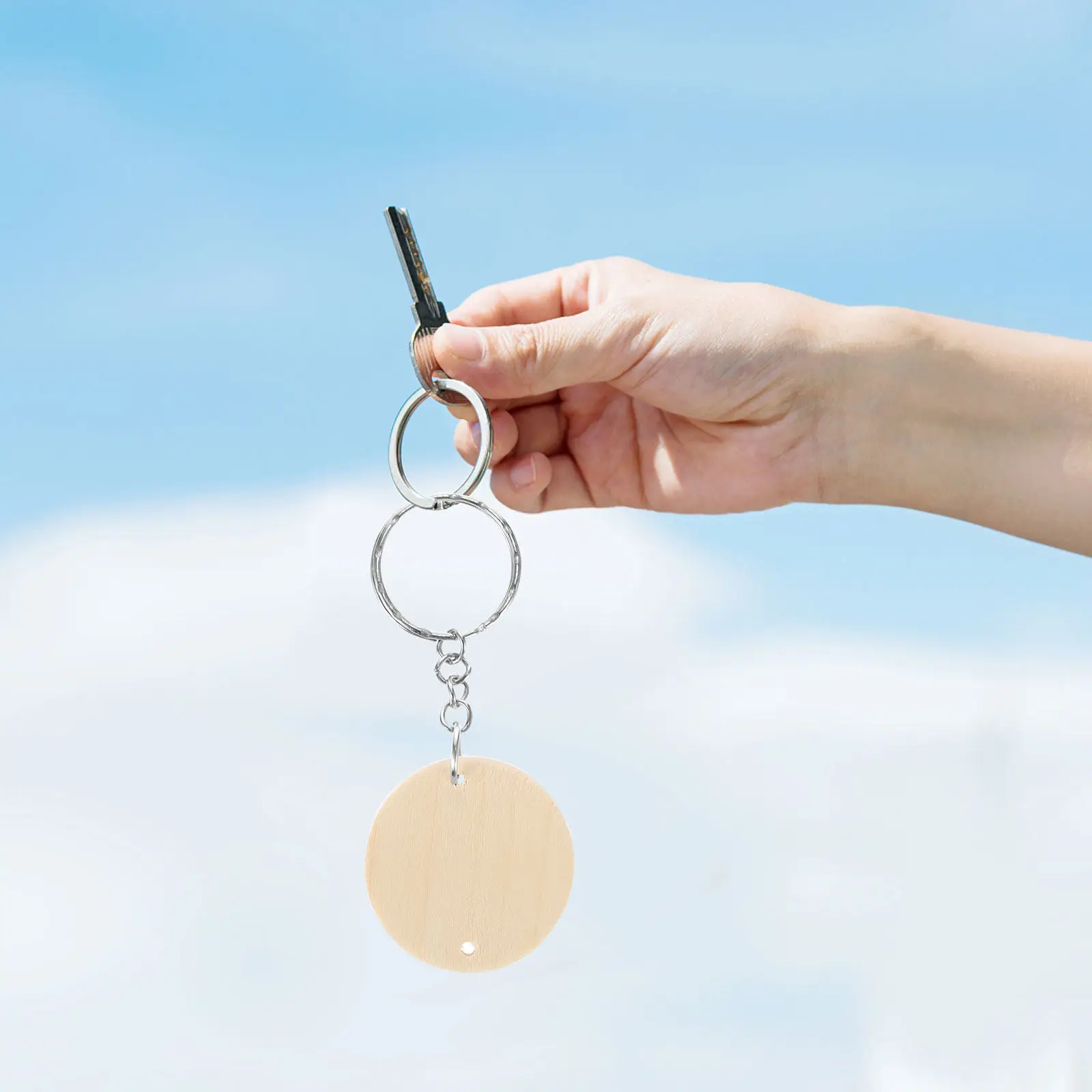 100Pcs Wooden Slices Keychain Set Natural Blank Wood Discs DIY Supplies for Craft Projects Gift Tags Holiday Decorations
100Pcs Wooden Slices Keychain Set Natural Blank Wood Discs DIY Supplies for Craft Projects Gift Tags Holiday Decorations