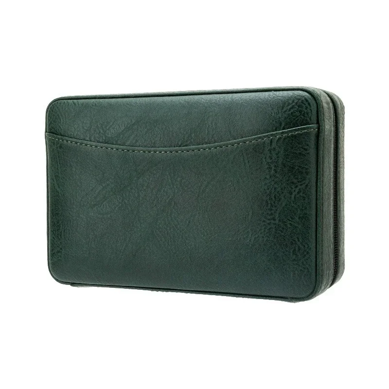 Cigar Moisturizer Zipper Leather Cedar Wood with Lighter 6 Pack Portable Cigar Bag
Cigar Moisturizer Zipper Leather Cedar Wood with Lighter 6 Pack Portable Cigar Bag