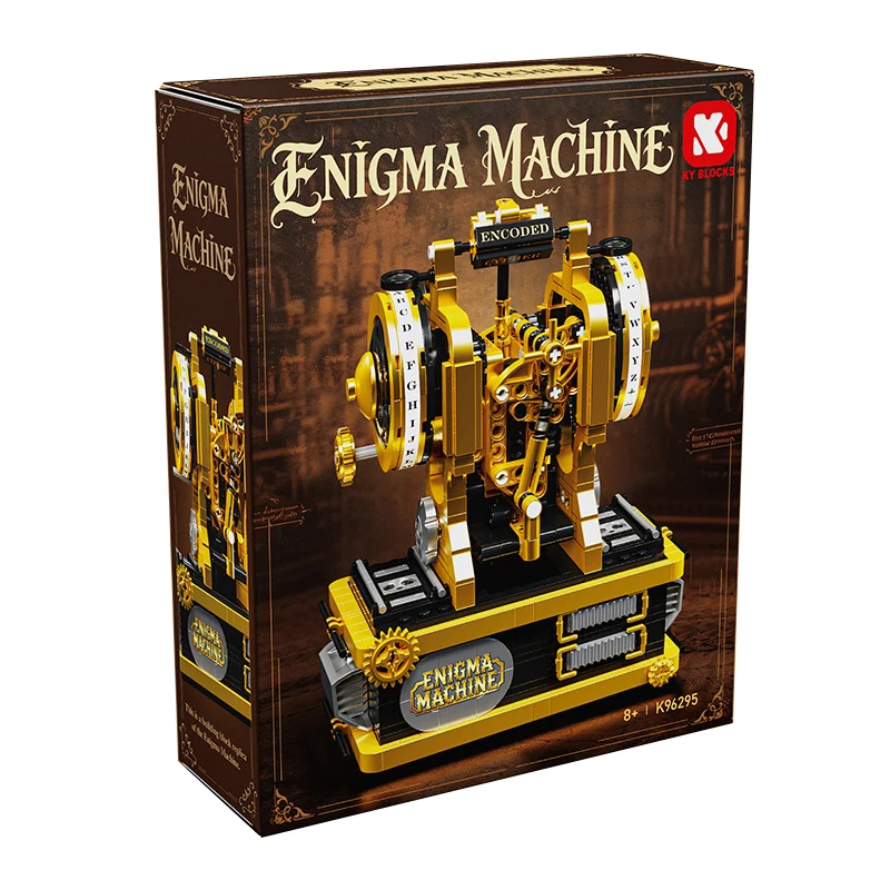 IN STOCK K96295 MOC Retro Enigma Cipher Machine Building Blocks Bricks Assembling Model Toys for Children Christmas Gift Set
IN STOCK K96295 MOC Retro Enigma Cipher Machine Building Blocks Bricks Assembling Model Toys for Children Christmas Gift Set