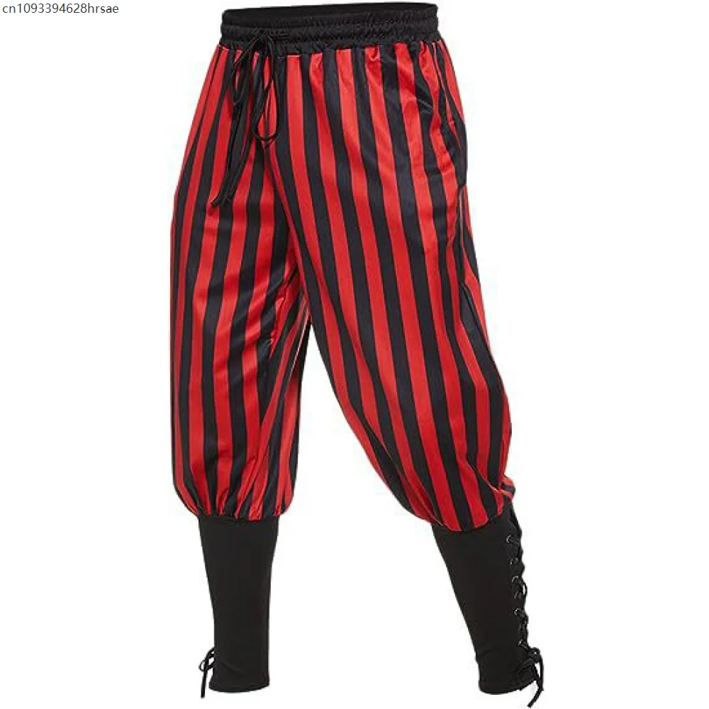 Men's Trousers Striped Fashion Steampunk Sweatpants Renaissance Medieval Viking Voyager Pants Casual Jogging Pants Plus Size
Men's Trousers Striped Fashion Steampunk Sweatpants Renaissance Medieval Viking Voyager Pants Casual Jogging Pants Plus Size