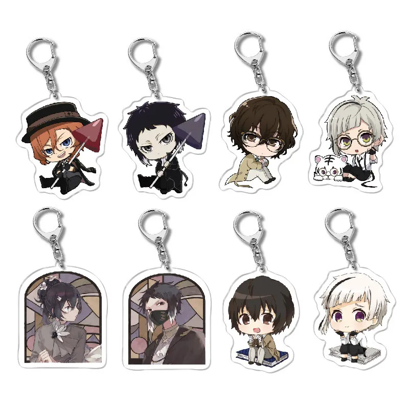 Anime Bungo Stray Dogs Nakajima Atsushi Dazai Osamu Acrylic Keychain Pendant Merch Wholesale Accessories Friends Gift Key Ring
Anime Bungo Stray Dogs Nakajima Atsushi Dazai Osamu Acrylic Keychain Pendant Merch Wholesale Accessories Friends Gift Key Ring