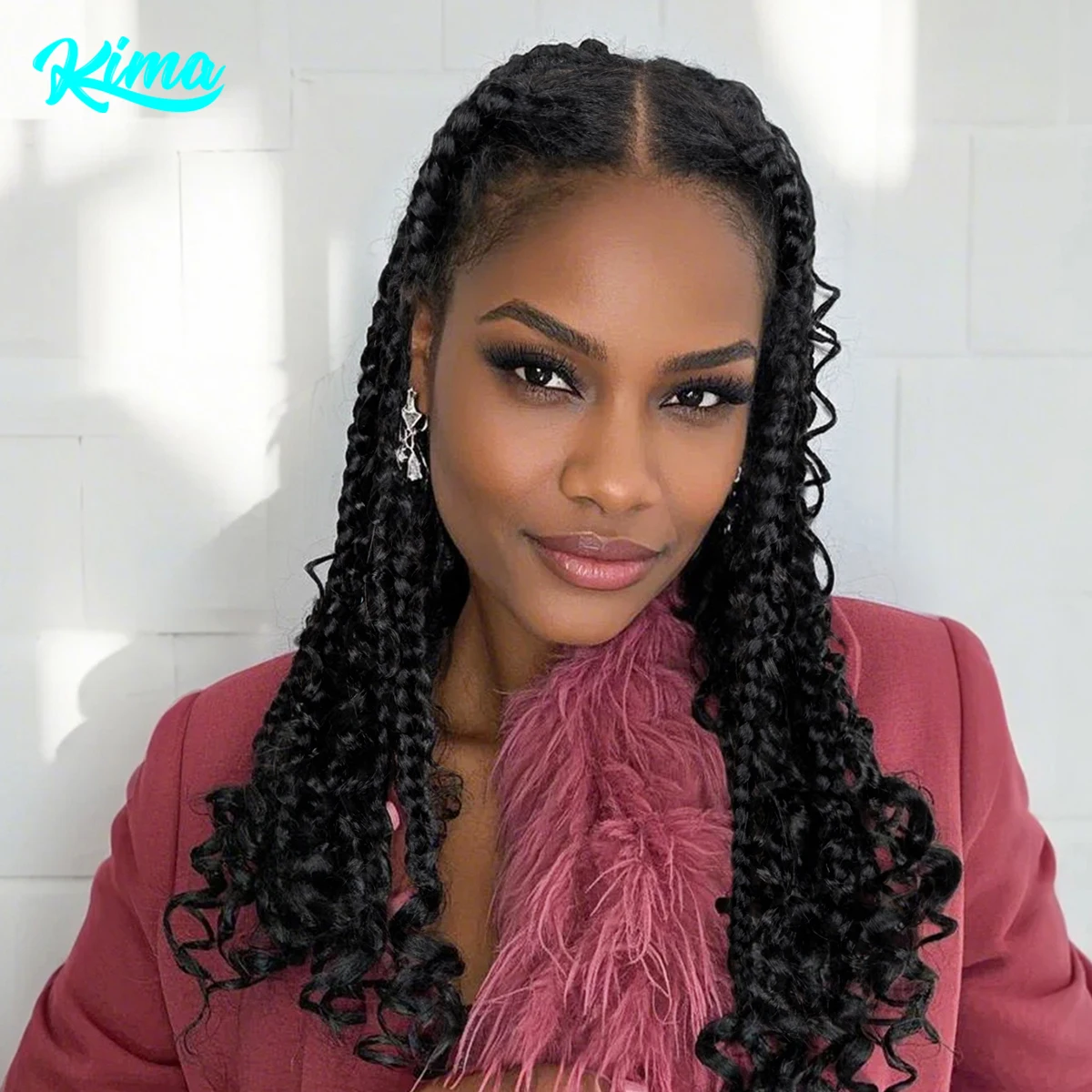 Braided Wigs 16inches Full Lace Swiss Lace Large Box Braids Boho Hairstyles Curly End Wigs for Women Short Bob Wig Knotless
Braided Wigs 16inches Full Lace Swiss Lace Large Box Braids Boho Hairstyles Curly End Wigs for Women Short Bob Wig Knotless