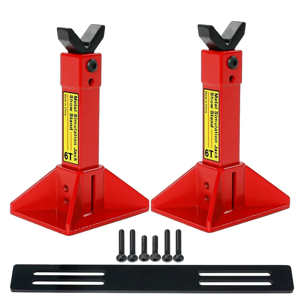 2pcs Metal Mini Jack Stands Decoration Repairing Tool For 1/10 Rc Crawler Car Trxs Trx4 Axial Scx10 Rgt Yikong Cc01d110 Tf2
2pcs Metal Mini Jack Stands Decoration Repairing Tool For 1/10 Rc Crawler Car Trxs Trx4 Axial Scx10 Rgt Yikong Cc01d110 Tf2