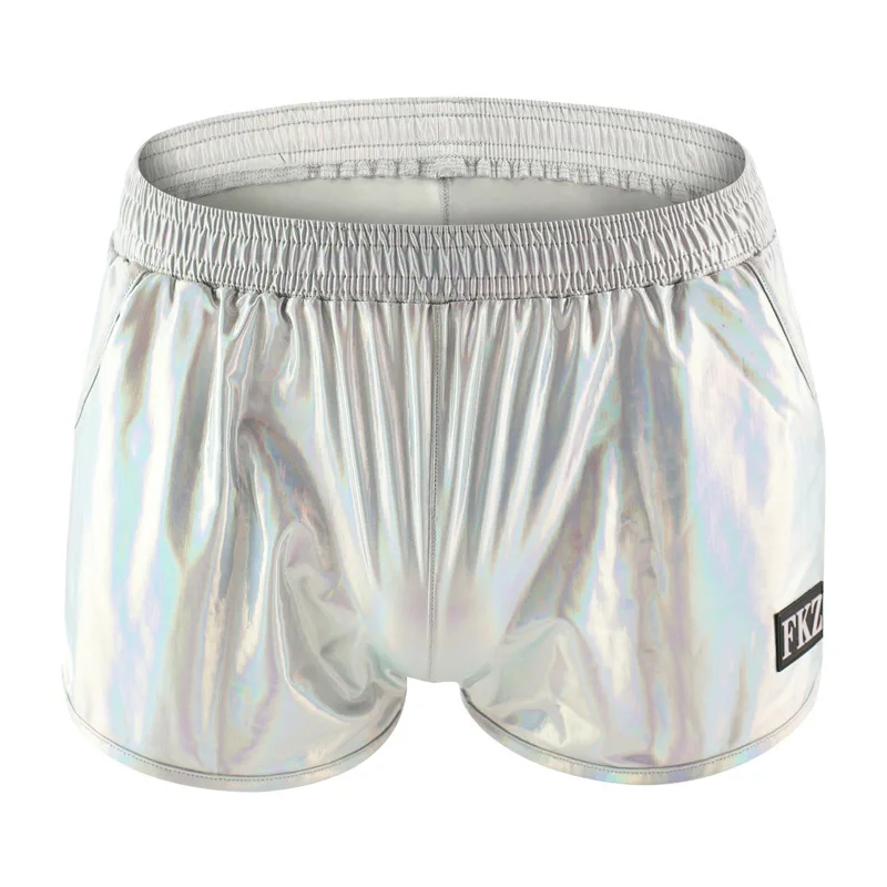 Men's Sexy Leather Boxer Briefs Comfortable Swim Trunks Male Boxer Shorts Paint Underpants New Arrival 
Men's Sexy Leather Boxer Briefs Comfortable Swim Trunks Male Boxer Shorts Paint Underpants New Arrival