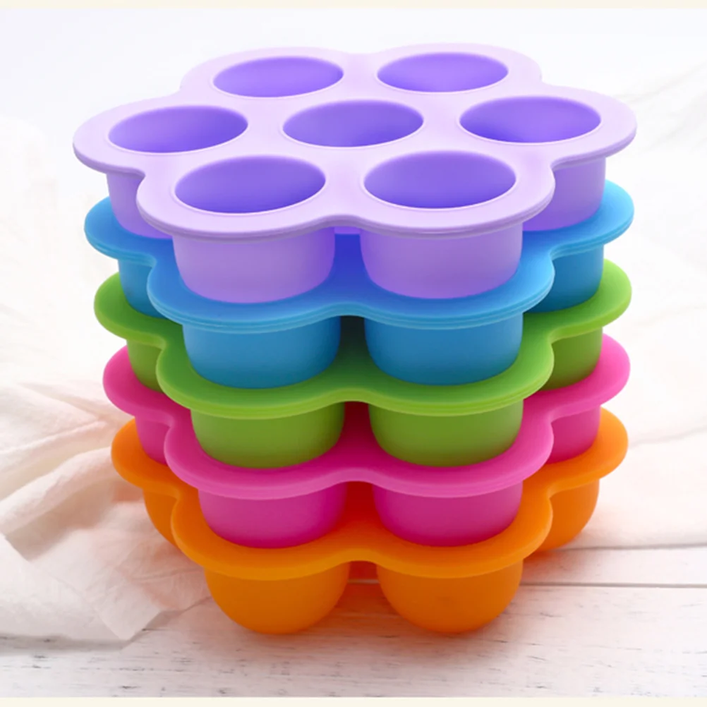 Reusable Baby Food Storage Tray 7 Cavities Silicone Freezer Tray Hard Plastic Lid Food Container for Fresh Storage
Reusable Baby Food Storage Tray 7 Cavities Silicone Freezer Tray Hard Plastic Lid Food Container for Fresh Storage