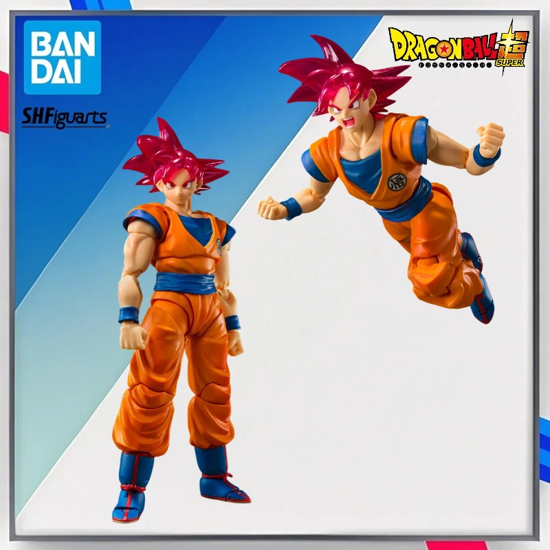 BANDAI Dragon Ball S.H.Figuarts Super Saiyan God Son Goku Limited Edition Red Hair Action Figure Doll Model Toys Gifts
BANDAI Dragon Ball S.H.Figuarts Super Saiyan God Son Goku Limited Edition Red Hair Action Figure Doll Model Toys Gifts