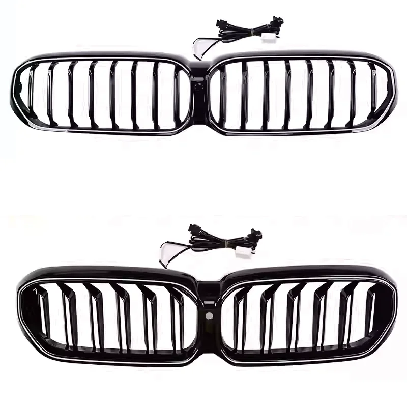 Bodykit front grille suitable for BMW 5 series G30 G38 2021+ upgrade M5 car grille Led style Modification Auto Parts body kit
Bodykit front grille suitable for BMW 5 series G30 G38 2021+ upgrade M5 car grille Led style Modification Auto Parts body kit