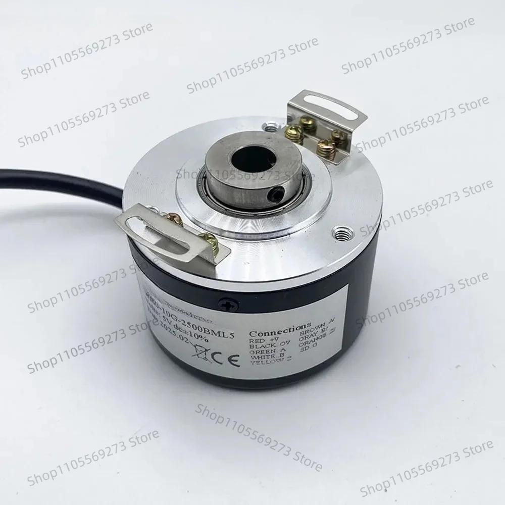 High Resolution Hollow Shaft Rotary Encoder 10/12/15mm 100-5000 PPR Pulse for Industrial Automation
High Resolution Hollow Shaft Rotary Encoder 10/12/15mm 100-5000 PPR Pulse for Industrial Automation