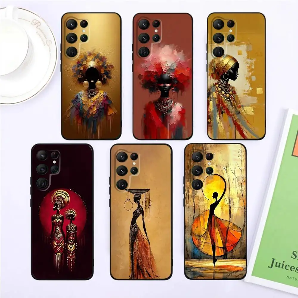 African Art Phone Case For Samsung S25,S24,S23,22,21,Ultra,Pro,S10,S30Plus,20lite Black Cover
African Art Phone Case For Samsung S25,S24,S23,22,21,Ultra,Pro,S10,S30Plus,20lite Black Cover