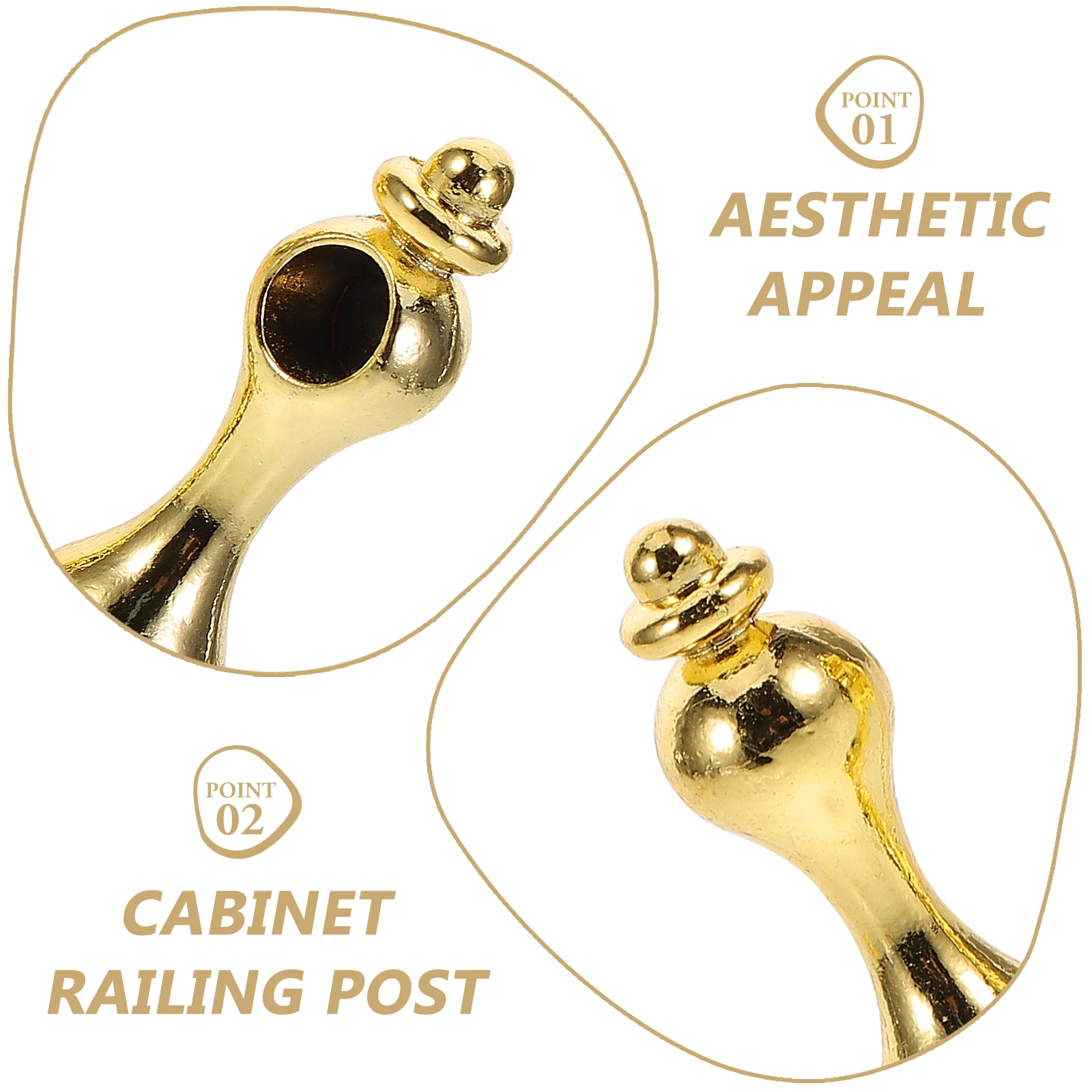 8pcs Fence Accessories Glass Cabinet Accents Spindles Furniture Gallery Connector Railing Metal Post End Cap Elegant
8pcs Fence Accessories Glass Cabinet Accents Spindles Furniture Gallery Connector Railing Metal Post End Cap Elegant