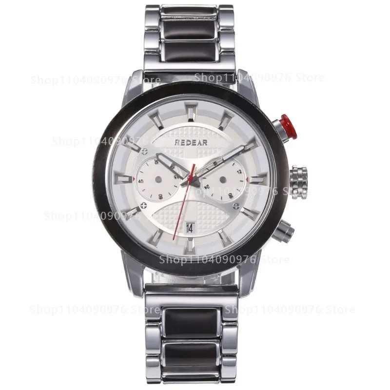 Metal wood sports men's watch quartz multi-function watch wood element waterproof watch
Metal wood sports men's watch quartz multi-function watch wood element waterproof watch