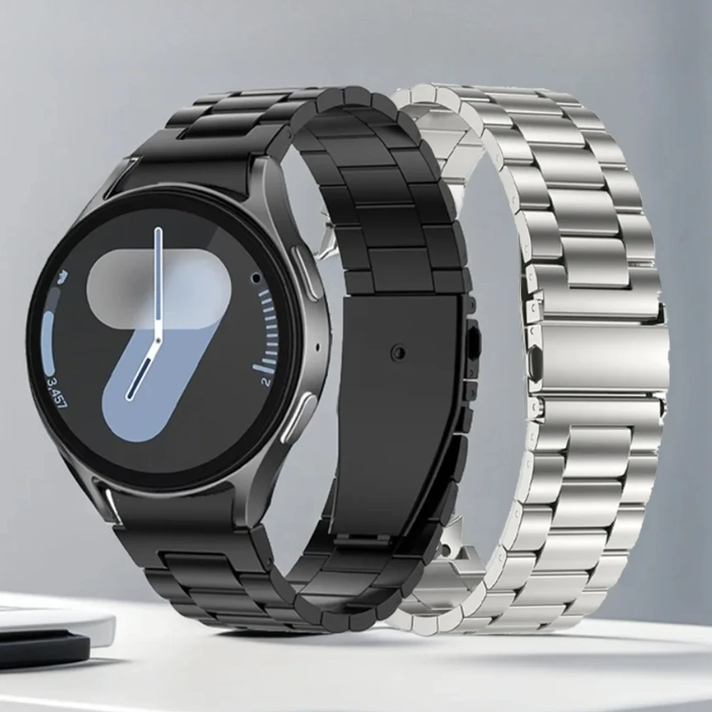 Stainless Steel No Gaps Band for Samsung Galaxy Watch FE 7 6 40 44mm Luxury Metal Bracelet for 6Classic 43 47mm 5Pro 45mm Strap
Stainless Steel No Gaps Band for Samsung Galaxy Watch FE 7 6 40 44mm Luxury Metal Bracelet for 6Classic 43 47mm 5Pro 45mm Strap