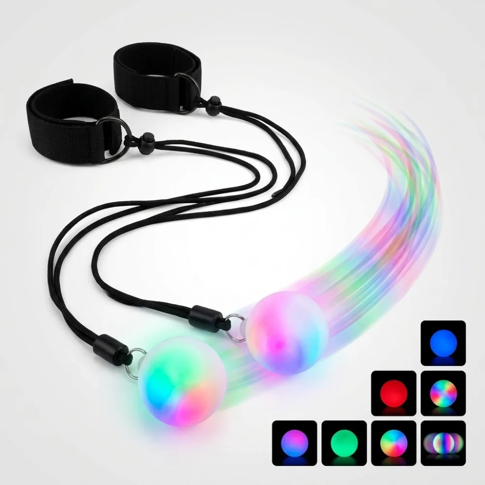 LED POI Ball Belly Dance Luminous Light Up Stage Performance Props Fitness Glow Halloween Party Accessories New Wholesale
LED POI Ball Belly Dance Luminous Light Up Stage Performance Props Fitness Glow Halloween Party Accessories New Wholesale