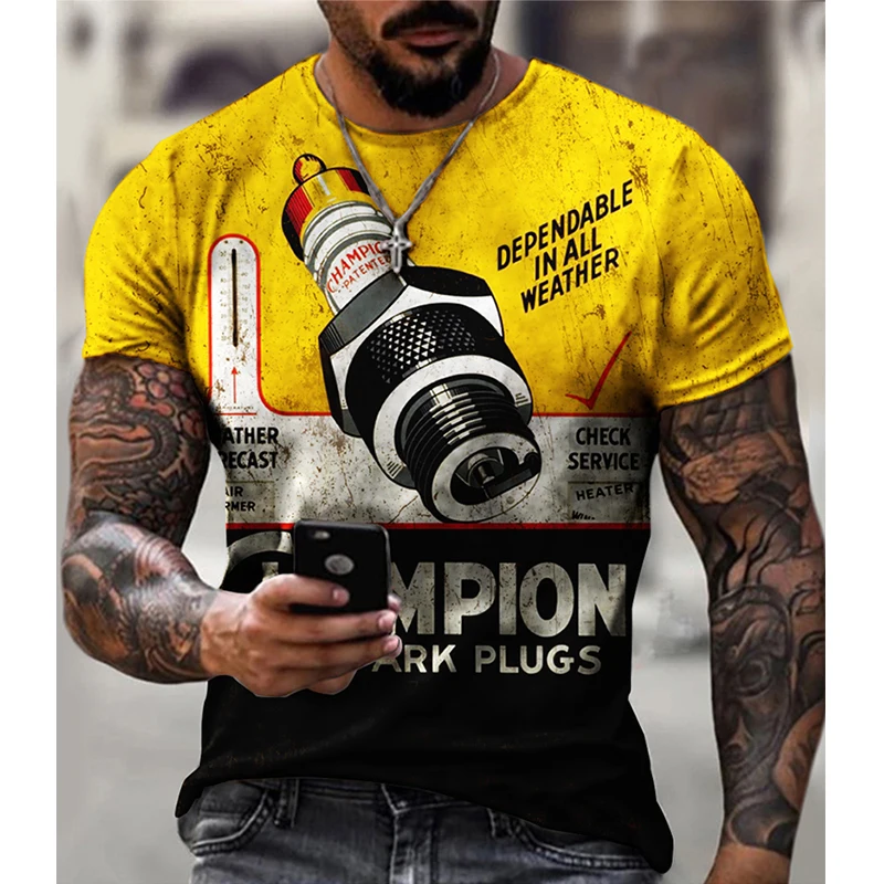 Vintage Castrol T-Shirt For Men 3d Oil Print Short Sleeve Tops Street Crew Neck Men's T-shirts Oversized Tee Shirt Man Clothing
Vintage Castrol T-Shirt For Men 3d Oil Print Short Sleeve Tops Street Crew Neck Men's T-shirts Oversized Tee Shirt Man Clothing