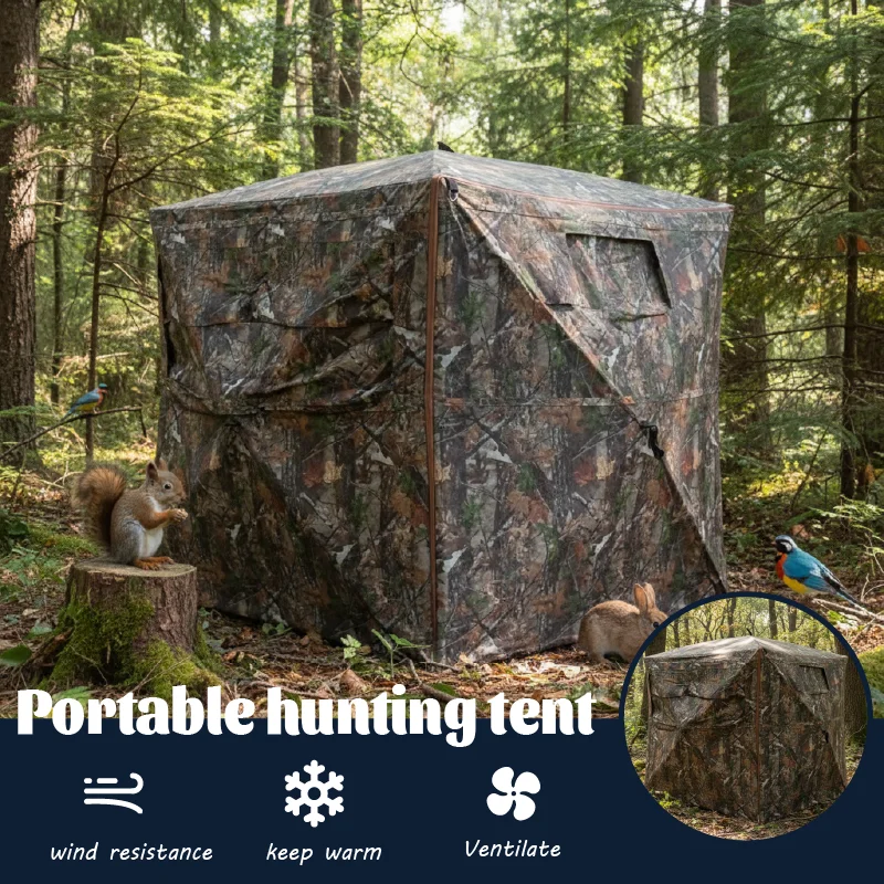 Камуфляжная складная палатка-укрытие для охоты, легко устанавливаемая, наземная, с местом для хранения, для охоты на оленей, индейки, уток, для сезона охоты с луком
Камуфляжная складная палатка-укрытие для охоты, легко устанавливаемая, наземная, с местом для хранения, для охоты на оленей, индейки, уток, для сезона охоты с луком