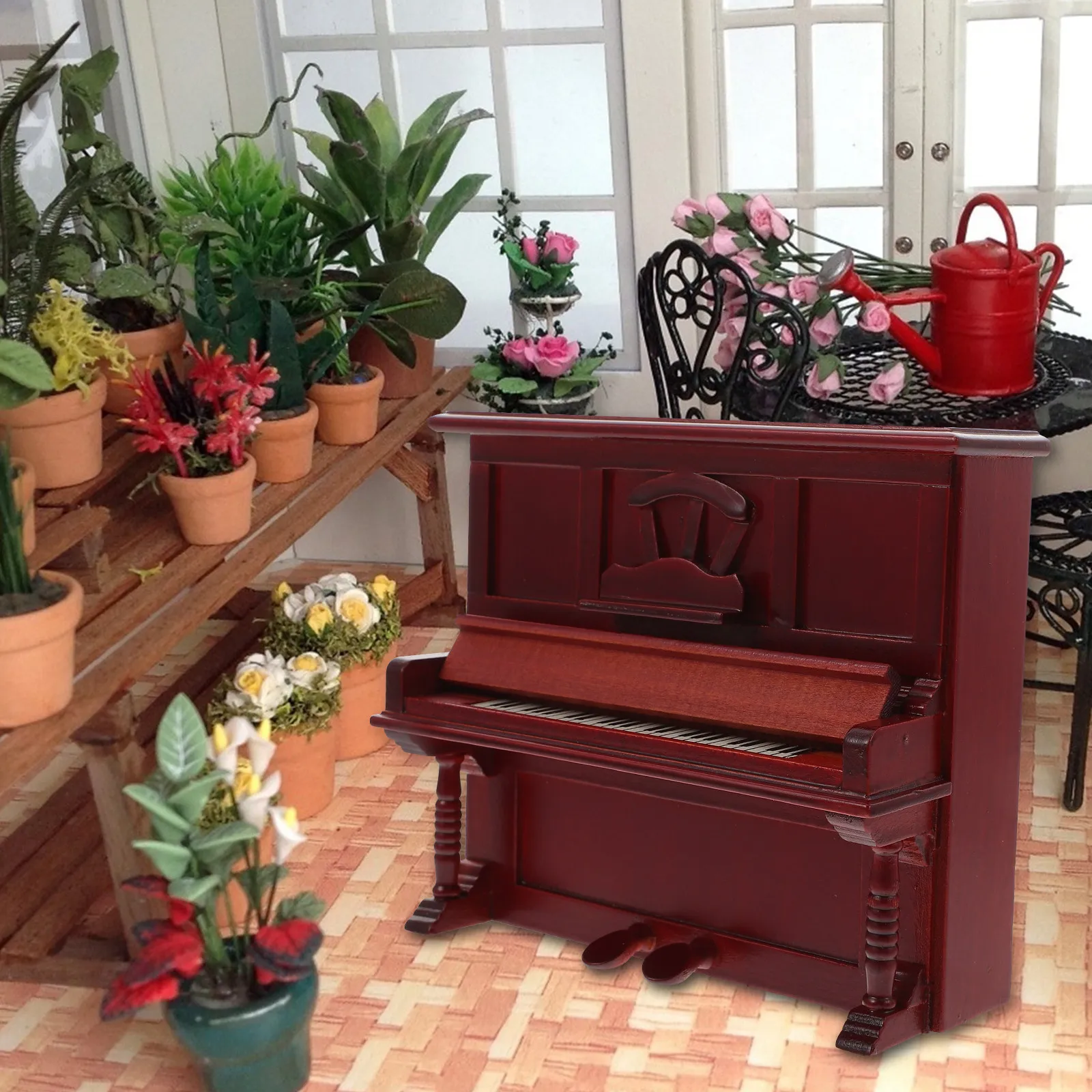 Mini Wooden Piano Vintage Style Home Decoration Miniature Dollhouse Ornament Rustic Small House Accessories Mini Wooden Piano
Mini Wooden Piano Vintage Style Home Decoration Miniature Dollhouse Ornament Rustic Small House Accessories Mini Wooden Piano
