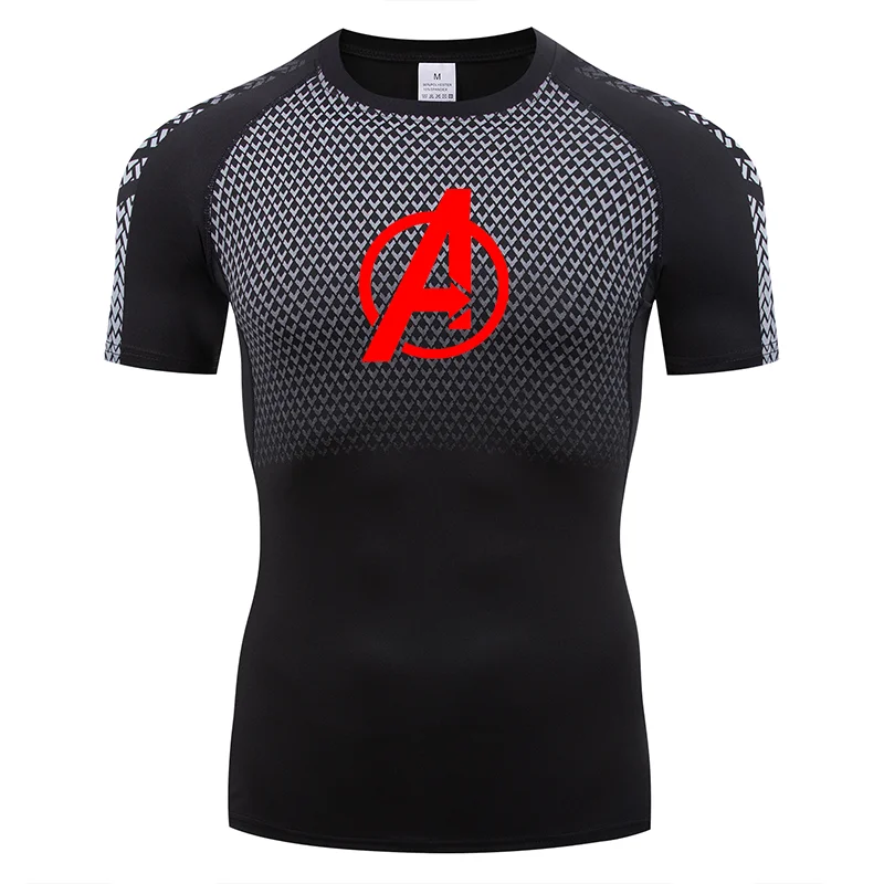 Bodybuilding Cycling Exercise Sportswear Tops Men's New Summer Breathable Tight Fitness Short-sleeved T-shirt Casual Tops S-3XL
Bodybuilding Cycling Exercise Sportswear Tops Men's New Summer Breathable Tight Fitness Short-sleeved T-shirt Casual Tops S-3XL