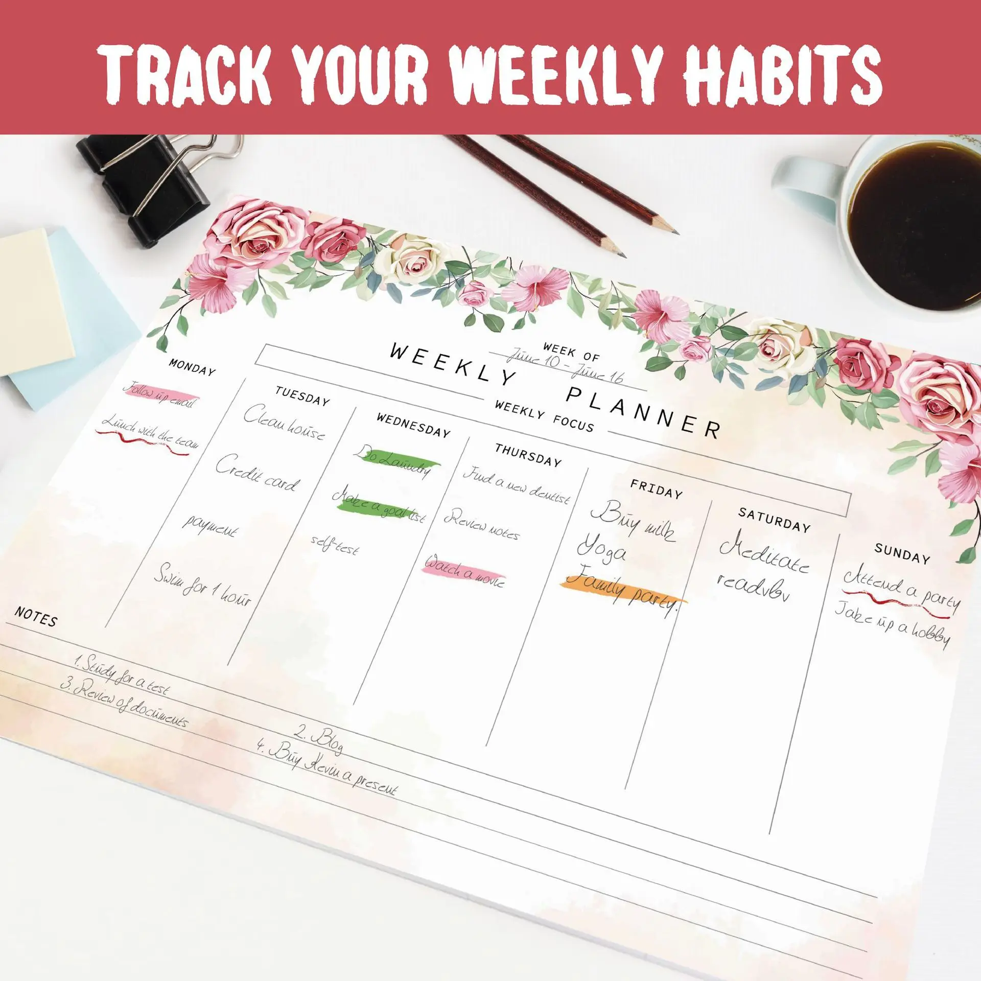 New Plan Sticky Note Book 52 Flowers English Can Be Torn Simple Self-discipline Calendar Diary Weekly Plan Book
New Plan Sticky Note Book 52 Flowers English Can Be Torn Simple Self-discipline Calendar Diary Weekly Plan Book