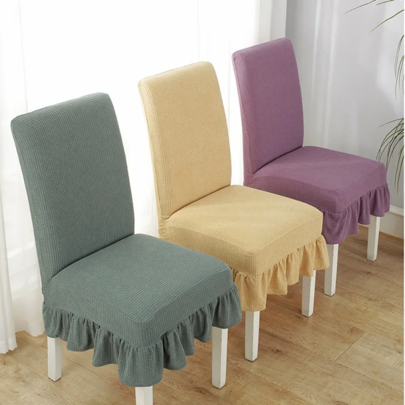 Washable Waterproof Siamese Skirt Chair Cover Elastic Stretch Full Coverage Furniture Cover Household Dining Hotel Banquet Chair
Washable Waterproof Siamese Skirt Chair Cover Elastic Stretch Full Coverage Furniture Cover Household Dining Hotel Banquet Chair