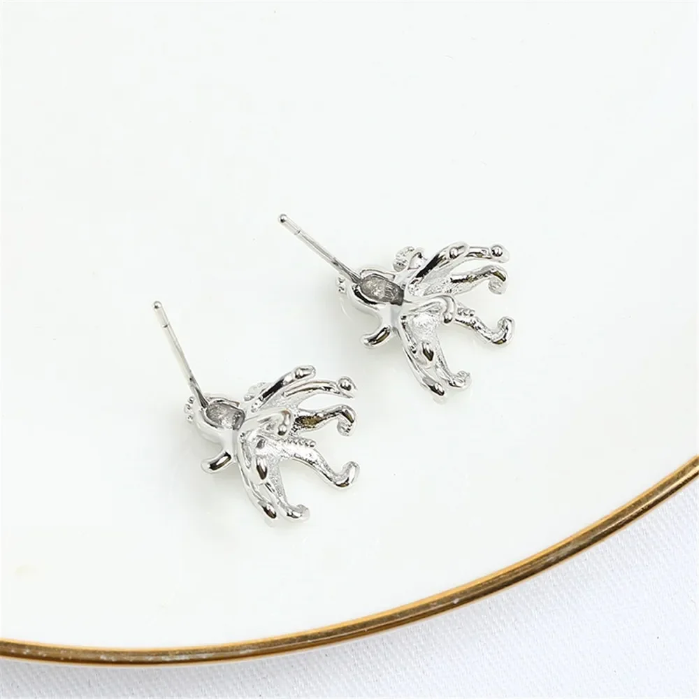 Позолоченные серьги с жемчугом, принадлежности для изготовления ювелирных изделий своими руками, пустые основания для ушей для аксессуаров ручной работы, 1 пара без жемчуга 
Позолоченные серьги с жемчугом, принадлежности для изготовления ювелирных изделий своими руками, пустые основания для ушей для аксессуаров ручной работы, 1 пара без жемчуга