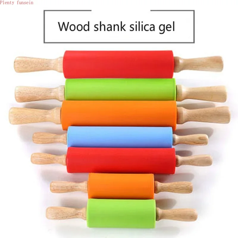 Large Food Grade Silicone Rolling Pin, Solid Wood Handle Roller, Easy to Stick Dumplings Pressure, 3 Sizes, 4 Colors
Large Food Grade Silicone Rolling Pin, Solid Wood Handle Roller, Easy to Stick Dumplings Pressure, 3 Sizes, 4 Colors