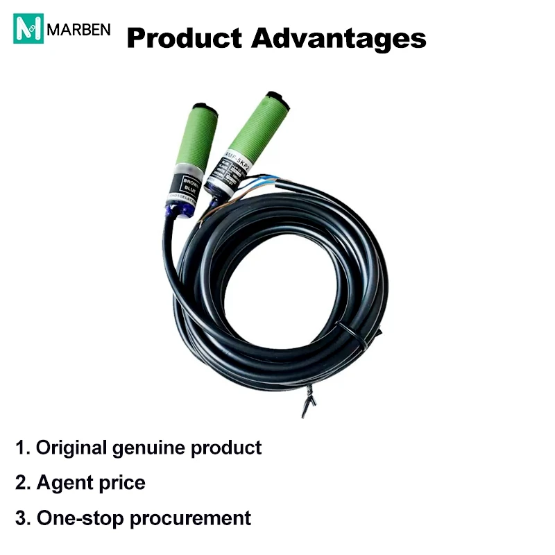 Original RMF-5KP2 Beam Photoelectric Sensor for Thread Mount 5M NPN IP66 for 2M Cable 12-24V 850nm LED Industrial
Original RMF-5KP2 Beam Photoelectric Sensor for Thread Mount 5M NPN IP66 for 2M Cable 12-24V 850nm LED Industrial