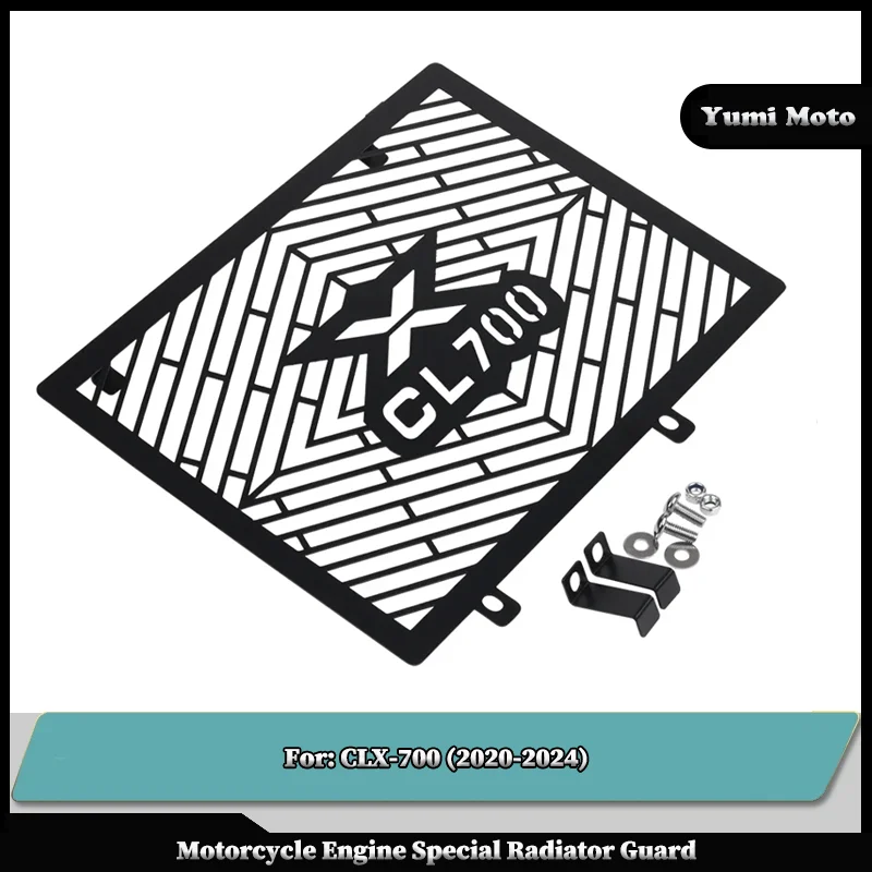 Motorcycle Radiator Guard Grille Cover Water tank Protection Net For CFMOTO CLX700 CLX-700 2020-2024
Motorcycle Radiator Guard Grille Cover Water tank Protection Net For CFMOTO CLX700 CLX-700 2020-2024