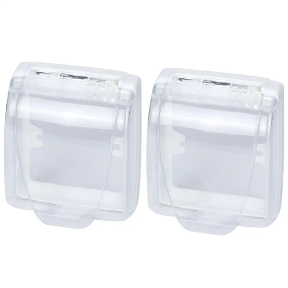 2 Pcs Doorbell Waterproof Cover Transparent Rainproof Outdoor Protector Weatherproof Splashproof Box for Doorbell ABS Durable
2 Pcs Doorbell Waterproof Cover Transparent Rainproof Outdoor Protector Weatherproof Splashproof Box for Doorbell ABS Durable