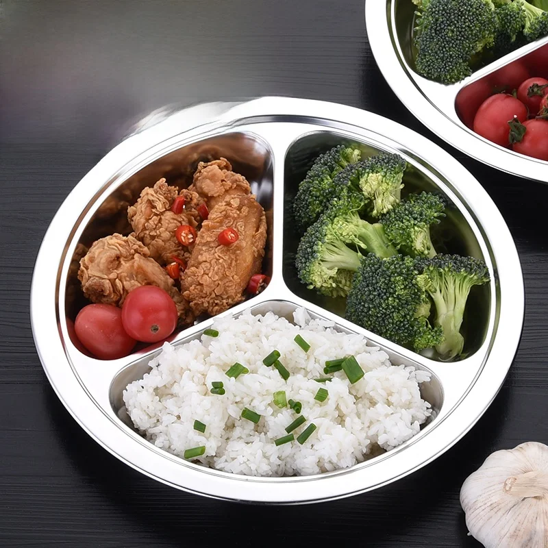 Утолщенная круглая/квадратная секционная тарелка из нержавеющей стали 304 для обедов, фастфуда, для детей, студентов, взрослых, для столовых и на вынос
Утолщенная круглая/квадратная секционная тарелка из нержавеющей стали 304 для обедов, фастфуда, для детей, студентов, взрослых, для столовых и на вынос