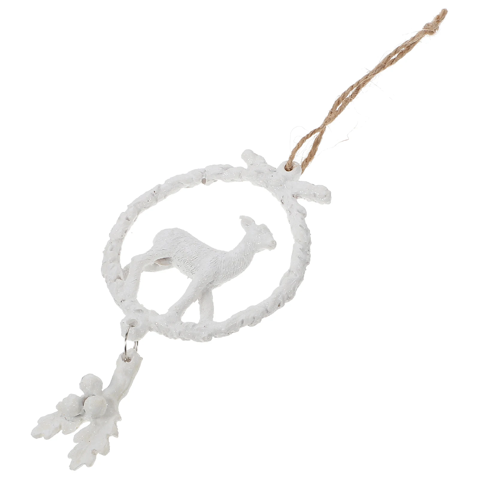 Elk Pendant Christmas Tree Resin Hanging Ornaments White Color Indoor Outdoor Decor Xmas Party Festive Atmosphere
Elk Pendant Christmas Tree Resin Hanging Ornaments White Color Indoor Outdoor Decor Xmas Party Festive Atmosphere