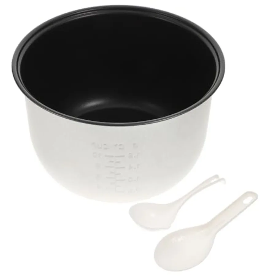 Rice Cooker 10 Cup Rice Cooker Inner Pot Replace Liner Nonstick Cooking Pot Inner 4.5Qt Aroma
Rice Cooker 10 Cup Rice Cooker Inner Pot Replace Liner Nonstick Cooking Pot Inner 4.5Qt Aroma
