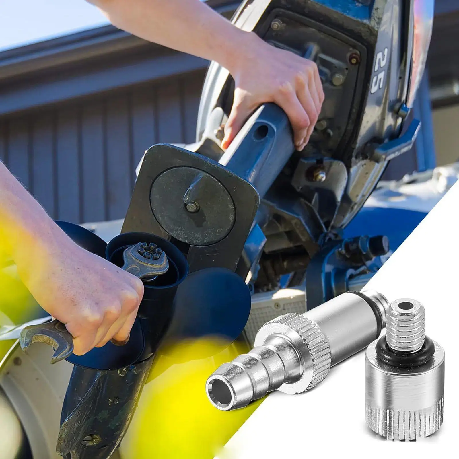 Professional Lower Unit Oil Pump Adapter Kit 8mm 10mm Spare Parts with 3/8 Swivel for Outboard Motor Maintenance
Professional Lower Unit Oil Pump Adapter Kit 8mm 10mm Spare Parts with 3/8 Swivel for Outboard Motor Maintenance