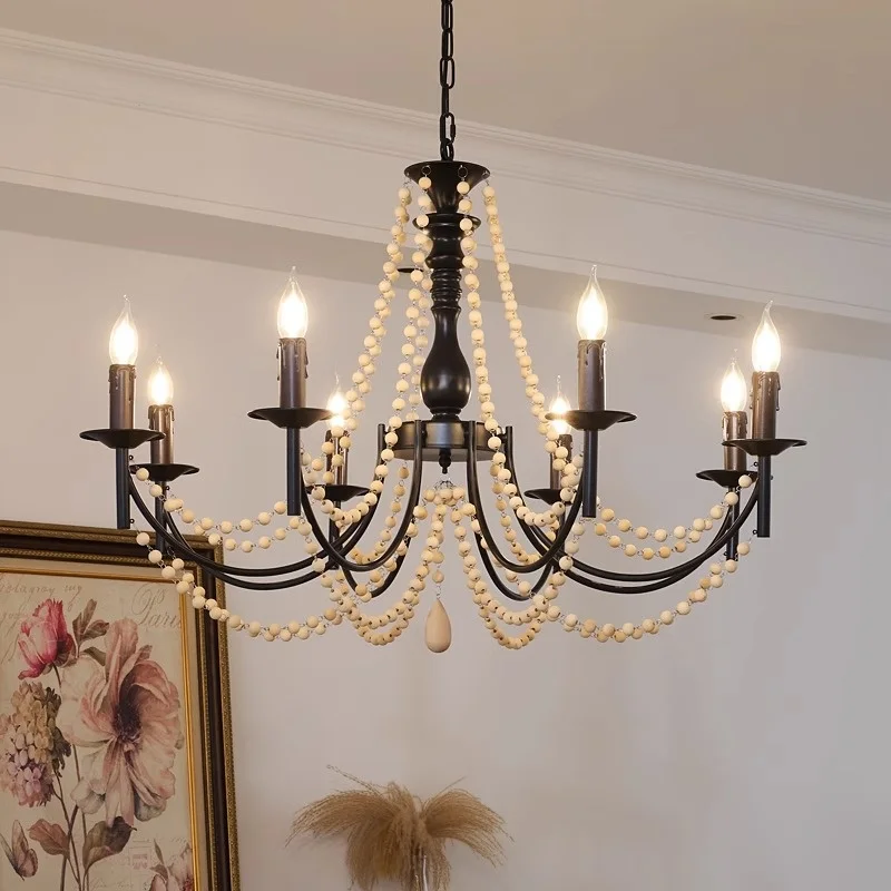 American Living Room Retro Candle Chandelier Black Metal E14 Led Pendant Lights Home Decor Droplight Bedroom Led Lamapras
American Living Room Retro Candle Chandelier Black Metal E14 Led Pendant Lights Home Decor Droplight Bedroom Led Lamapras
