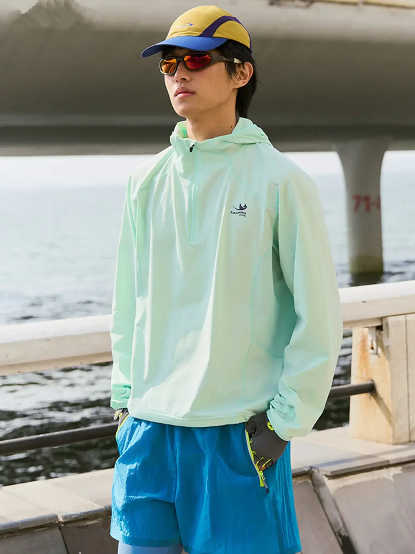 Outdoor Quick-Drying Sports & Running Jacket Breathable Cycling Windbreaker (Half-Zip, Sun Protection Style)
Outdoor Quick-Drying Sports & Running Jacket Breathable Cycling Windbreaker (Half-Zip, Sun Protection Style)