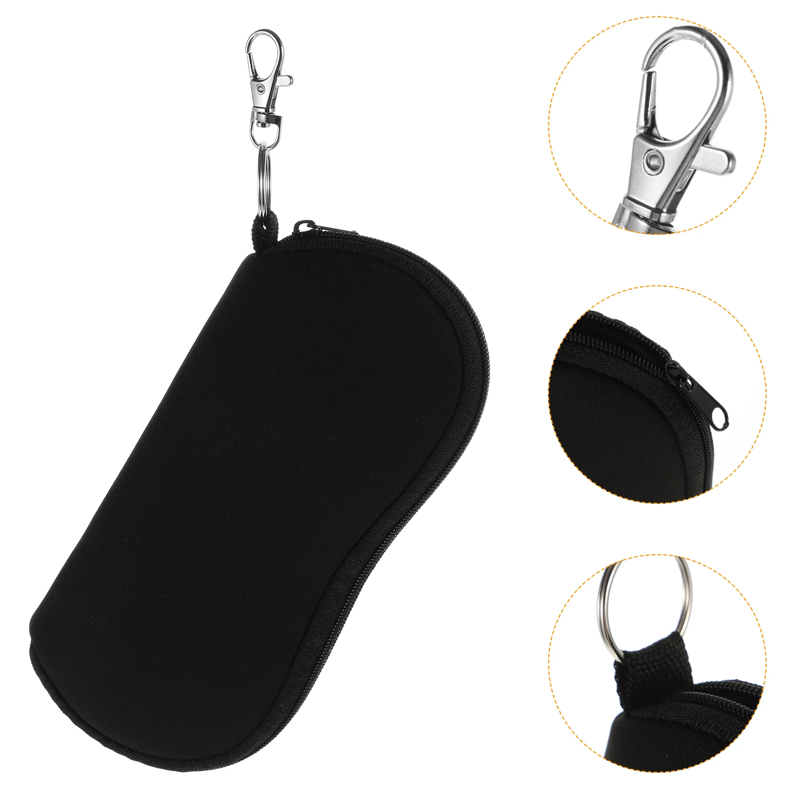 1pc Stylish Eyeglass Storage Bag Durable Neoprene Glasses Pouch Sunglasses Holder Travel Case Lens Frame Protection Black
1pc Stylish Eyeglass Storage Bag Durable Neoprene Glasses Pouch Sunglasses Holder Travel Case Lens Frame Protection Black