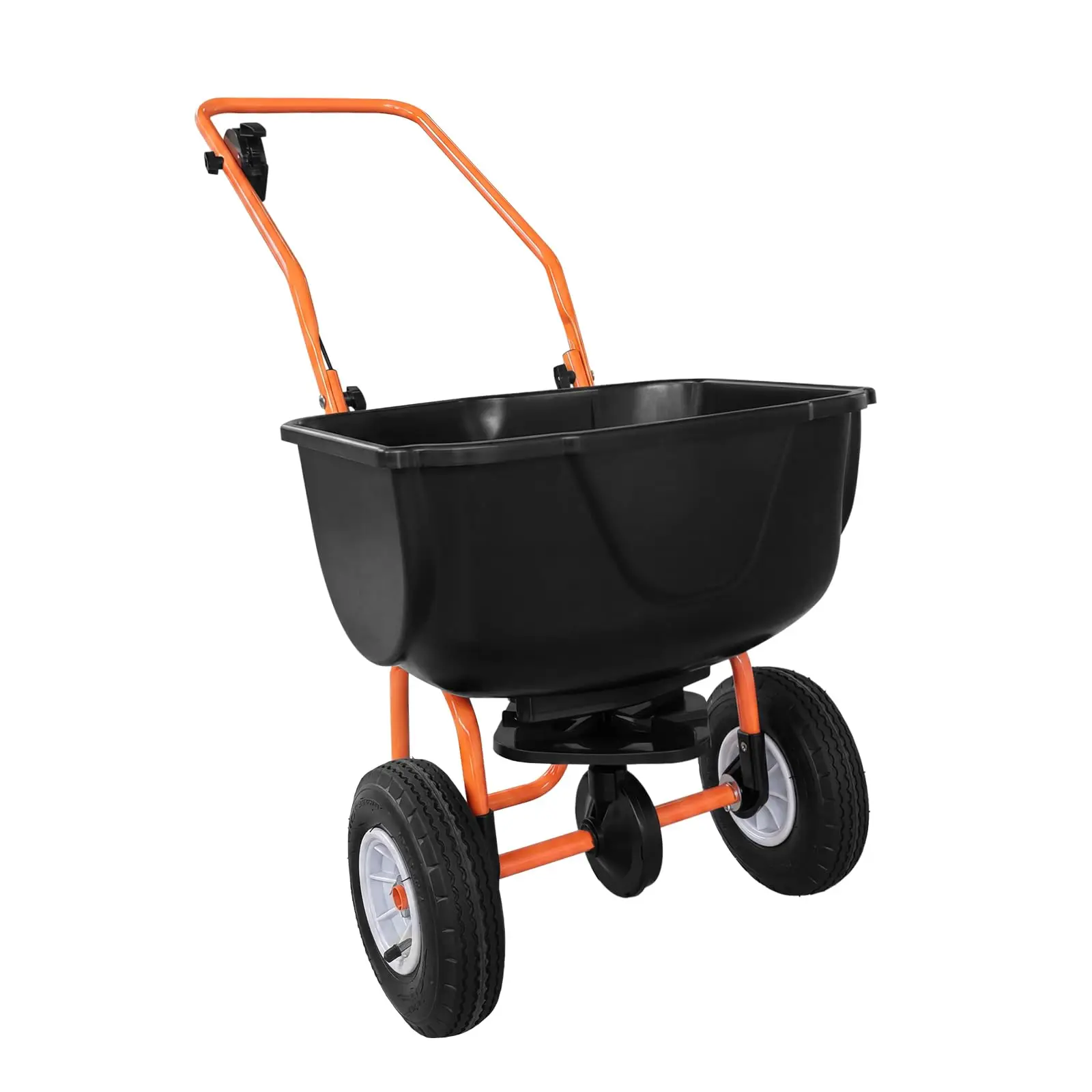 Walk Behind Broadcast Spreader 70 LB Capacity Fertilizer And Seed Push Spreader With 8 Inch All Terrain Tires 0 To 10 FT Spreading Width For Lawn Care
Walk Behind Broadcast Spreader 70 LB Capacity Fertilizer And Seed Push Spreader With 8 Inch All Terrain Tires 0 To 10 FT Spreading Width For Lawn Care