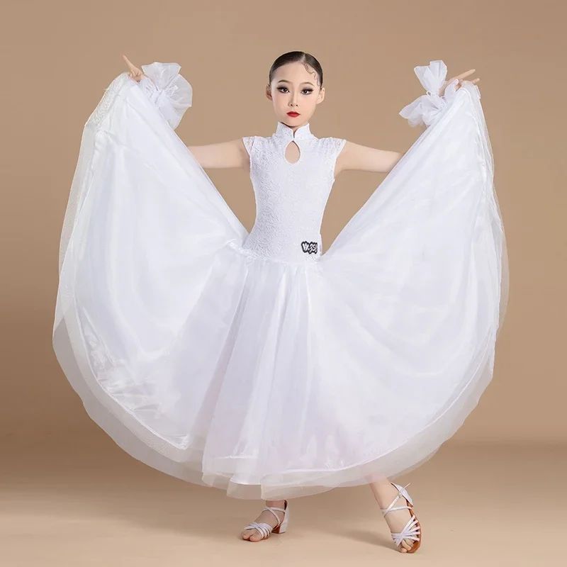 National Standard Dancing Costume Red Ballroom Dance Competition Dress Girls Sleeveless Waltz Social Dance Dresses
National Standard Dancing Costume Red Ballroom Dance Competition Dress Girls Sleeveless Waltz Social Dance Dresses