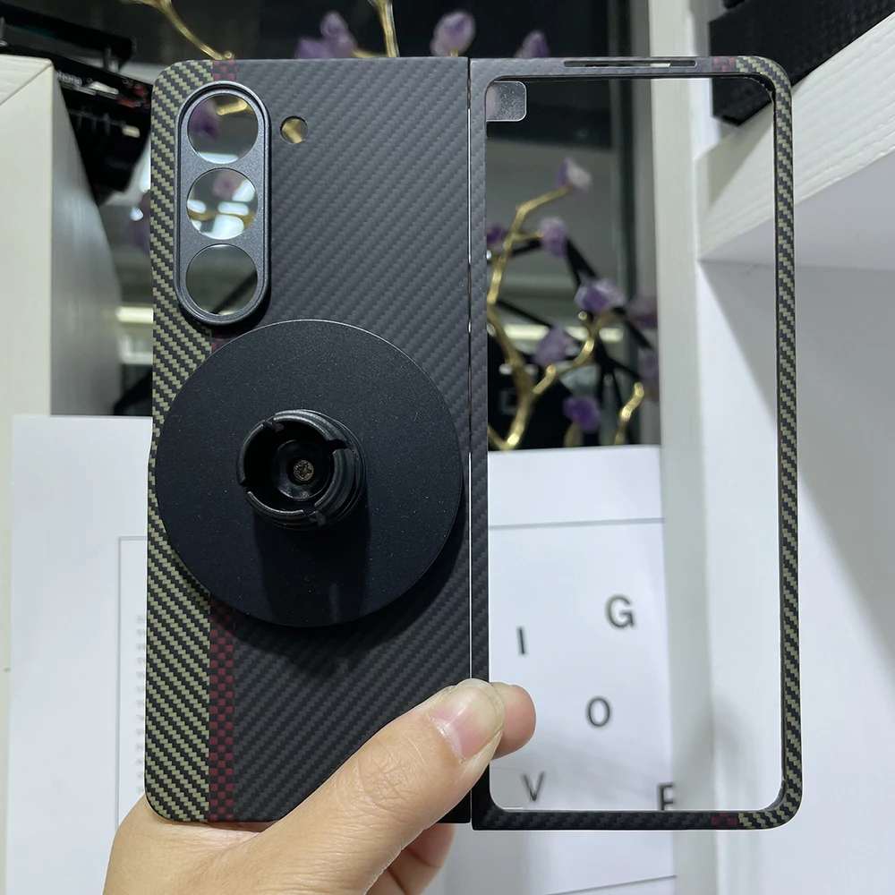 Чехол для Samsung Galaxy Z Fold 5 Magsafe, роскошный чехол из настоящего углеродного волокна с магнетизмом, чехол из арамидного волокна для Galaxy Fold 5 Fold5
Чехол для Samsung Galaxy Z Fold 5 Magsafe, роскошный чехол из настоящего углеродного волокна с магнетизмом, чехол из арамидного волокна для Galaxy Fold 5 Fold5