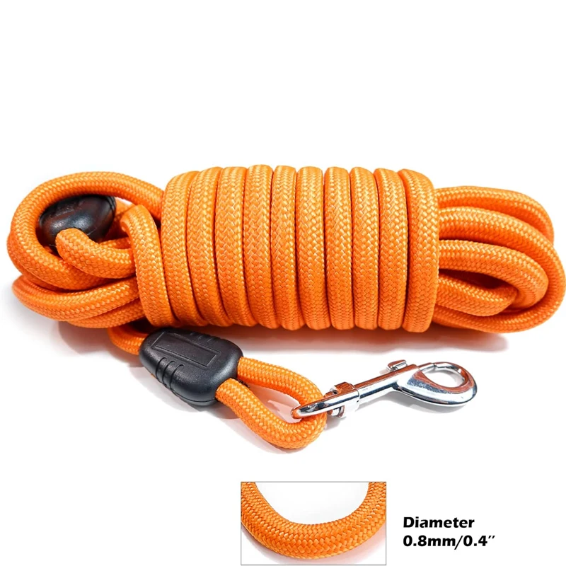 5M/10M/15M Long Rope Training Dog Leash- Heavy Duty Nylon Recall Agility Training Dogs Lead Leash For Medium Large Dog Leash
5M/10M/15M Long Rope Training Dog Leash- Heavy Duty Nylon Recall Agility Training Dogs Lead Leash For Medium Large Dog Leash