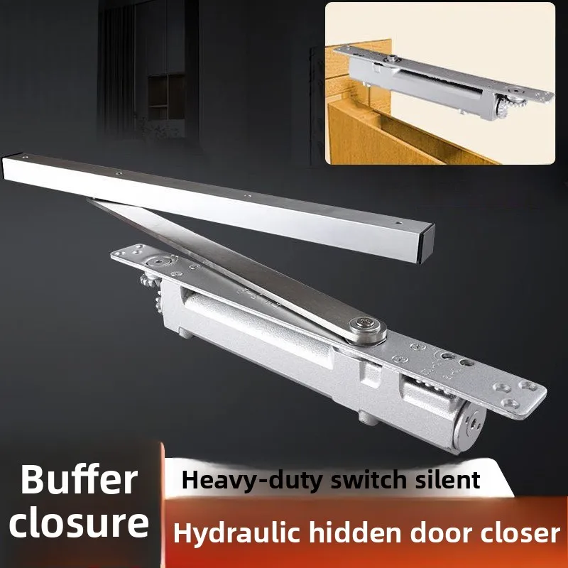 Heavy Duty Hydraulic Buffer Hidden Door Closer Hotel Door Slotted Hidden Automatic Door Closer
Heavy Duty Hydraulic Buffer Hidden Door Closer Hotel Door Slotted Hidden Automatic Door Closer