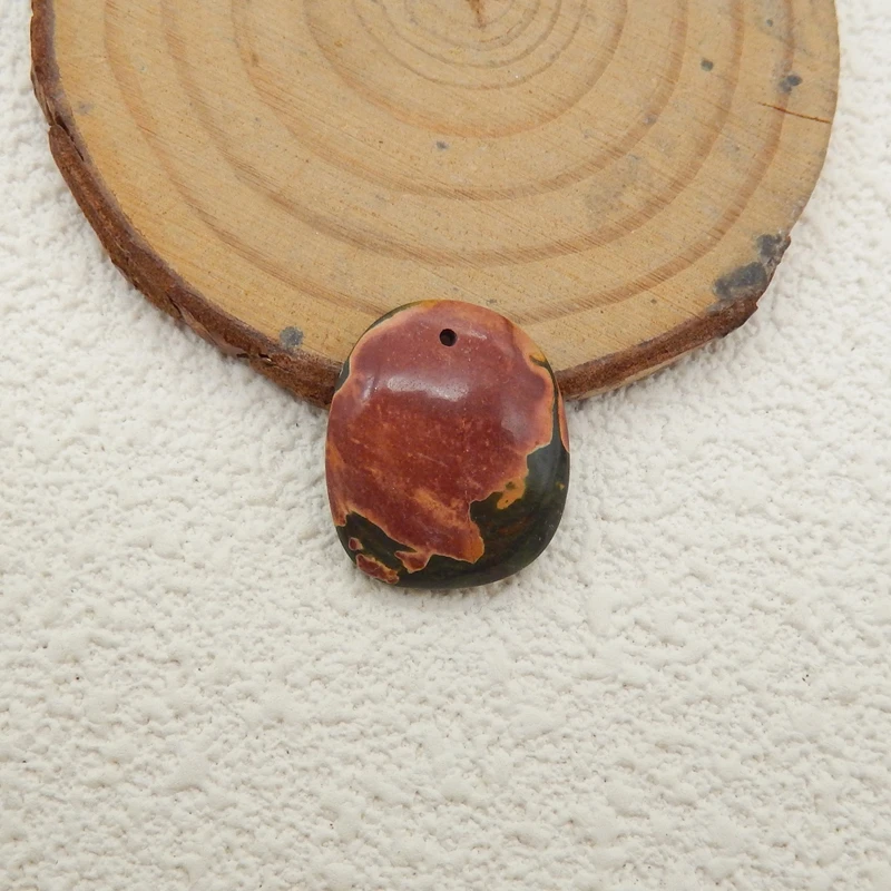 Natural Stone Multi-Color Picasso Jasper Front Drilled Pendant Bead , 21x18x4mm
Natural Stone Multi-Color Picasso Jasper Front Drilled Pendant Bead , 21x18x4mm