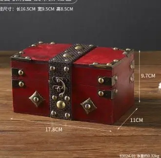 Handmade Vintage Jewelry Storage Organizer Retro Treasure Chest For Women Men Classroom Durable Wood Box Container Sundries
Handmade Vintage Jewelry Storage Organizer Retro Treasure Chest For Women Men Classroom Durable Wood Box Container Sundries