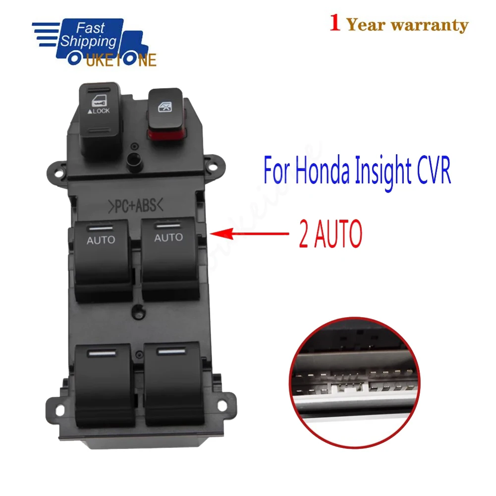 for Honda Insight CRV Electric Power Master Window Door Control Switch Glass Lifter Regulator Button 2 AUTO Front Left Parts
for Honda Insight CRV Electric Power Master Window Door Control Switch Glass Lifter Regulator Button 2 AUTO Front Left Parts
