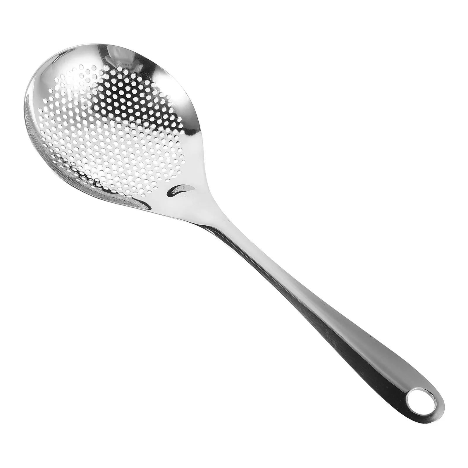12 Inch Stainless Steel Slotted Skimmer Spoon Long Handle Ergonomic Heat Resistant Frying Strainer Spoon for Hot Pot Ramen Soup
12 Inch Stainless Steel Slotted Skimmer Spoon Long Handle Ergonomic Heat Resistant Frying Strainer Spoon for Hot Pot Ramen Soup