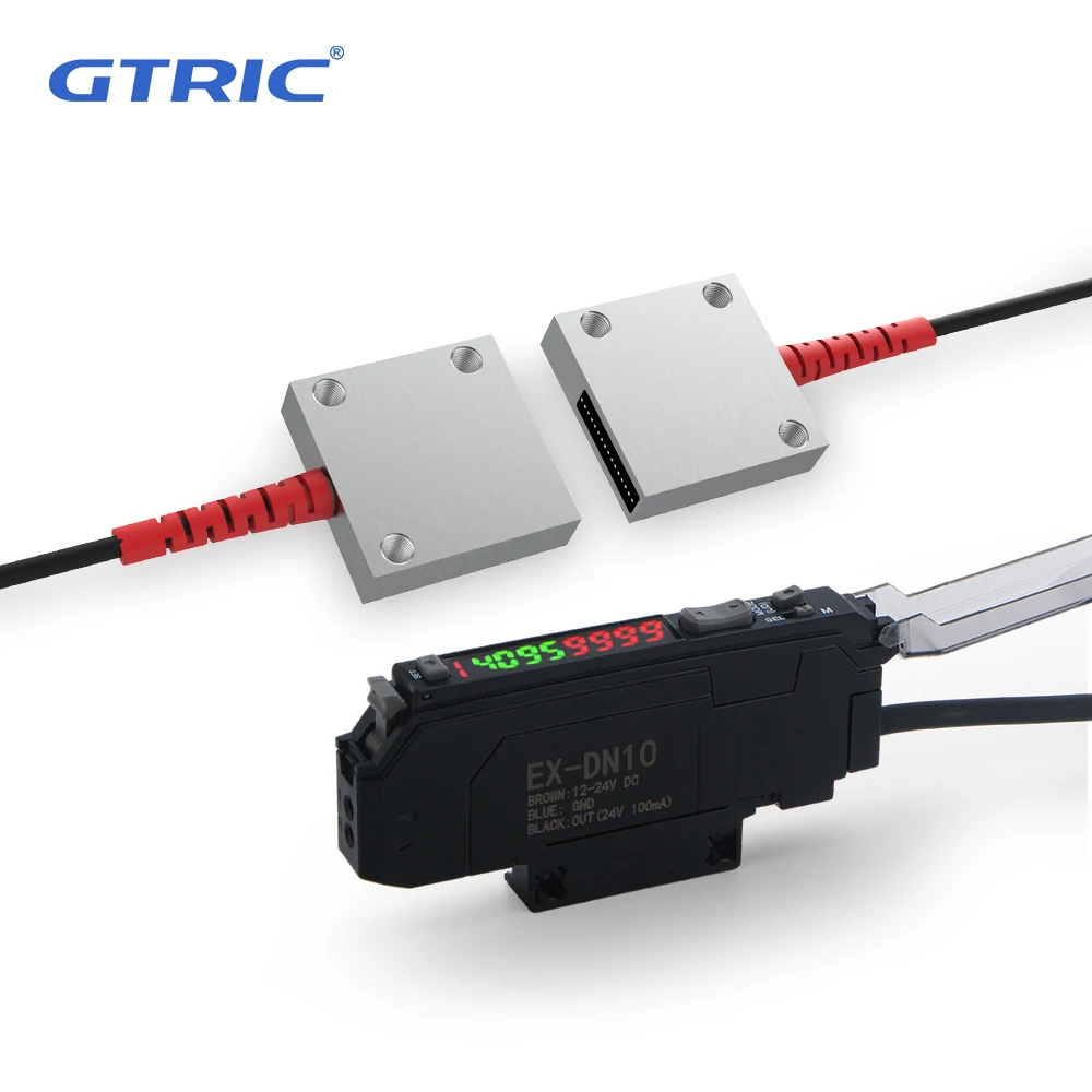 GTRIC Through-beam Banner Array Fiber Optic Sensor & Amplifier Kit 12-24V DC Industrial Matrix Optical Photoelectric Switch
GTRIC Through-beam Banner Array Fiber Optic Sensor & Amplifier Kit 12-24V DC Industrial Matrix Optical Photoelectric Switch