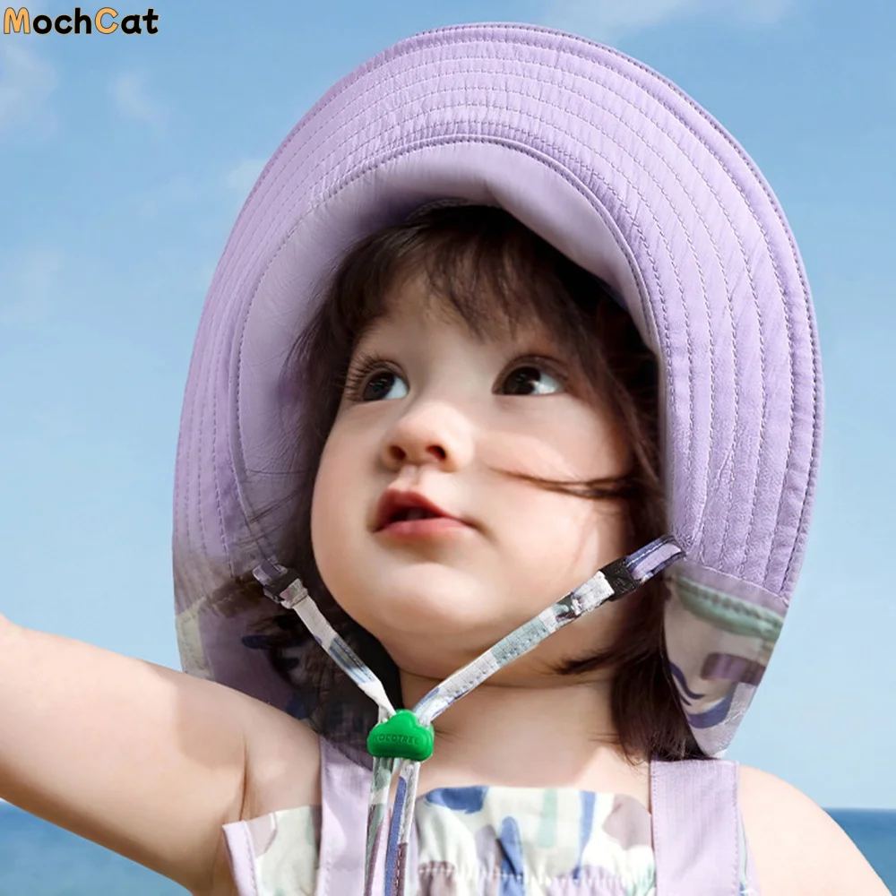 Korean Style Double Sided Kid Sunhat Cotton Shawl Attachment Sand Beach Sun Hat UPF 50+ Foldable Children's Fisherman Hat Summer
Korean Style Double Sided Kid Sunhat Cotton Shawl Attachment Sand Beach Sun Hat UPF 50+ Foldable Children's Fisherman Hat Summer