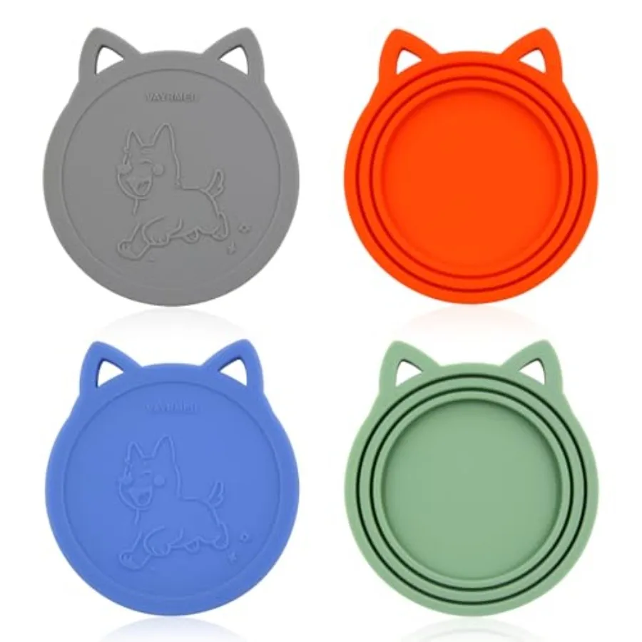 4 Pack Pet Food Can Cover Silicone Food Can Lids, Universal BPA Free, One Fit Most Standard Size Food Cans
4 Pack Pet Food Can Cover Silicone Food Can Lids, Universal BPA Free, One Fit Most Standard Size Food Cans