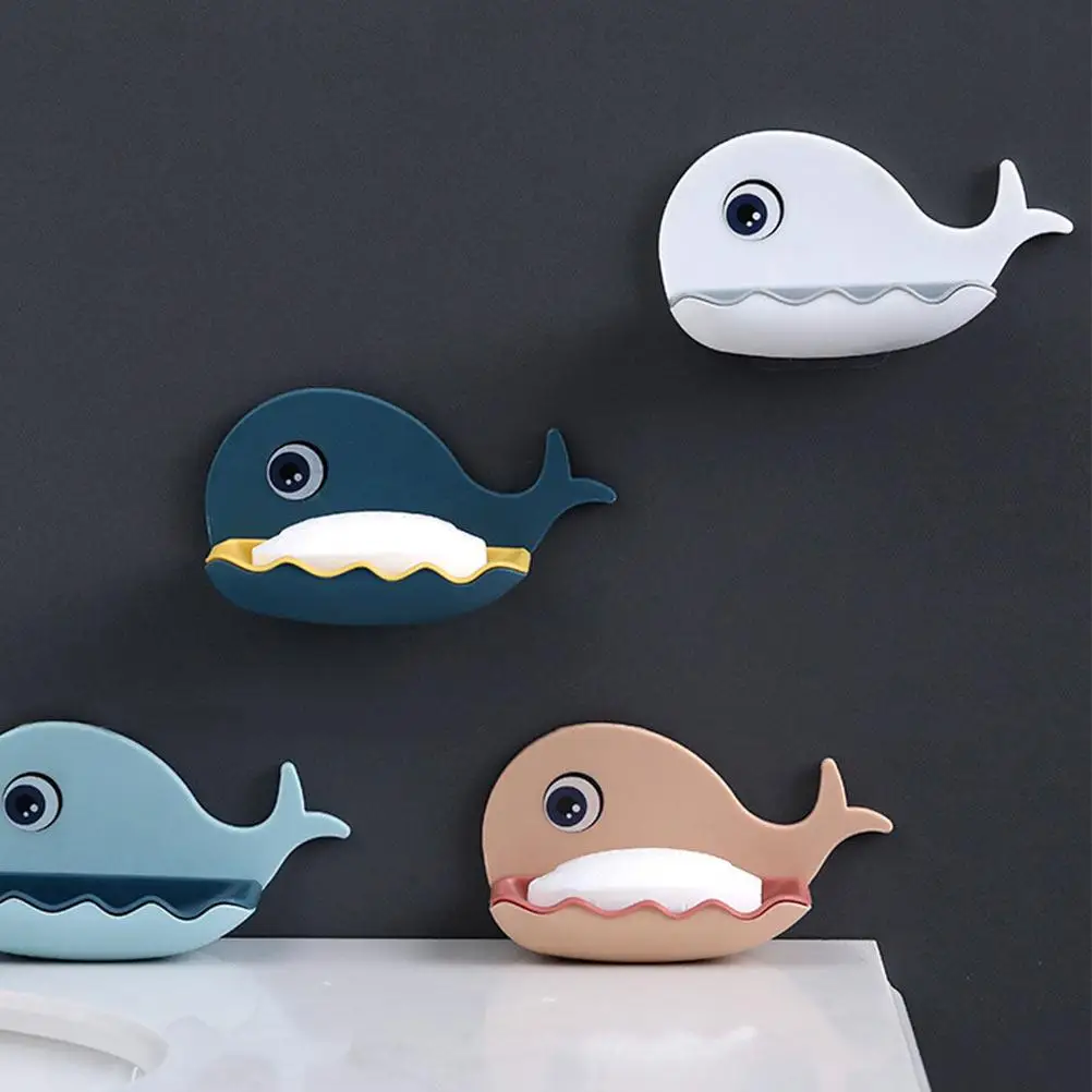 4 Pcs Whale Soap Holder Cartoon Rack Plastic PP Travel Creative High Quality Bathroom Wall Mounted Non Hole
4 Pcs Whale Soap Holder Cartoon Rack Plastic PP Travel Creative High Quality Bathroom Wall Mounted Non Hole